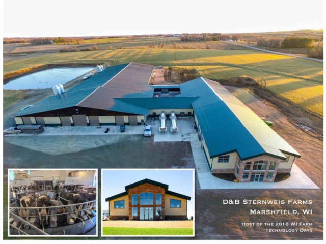 Agricultural Construction:  Parlor: D&B Sternweis Farms, Inc., Marshfield, WI