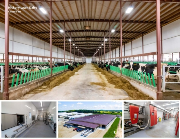 Agricultural Construction: Robot Dairy: Hickory Lawn Dairy, Cascade, WI
