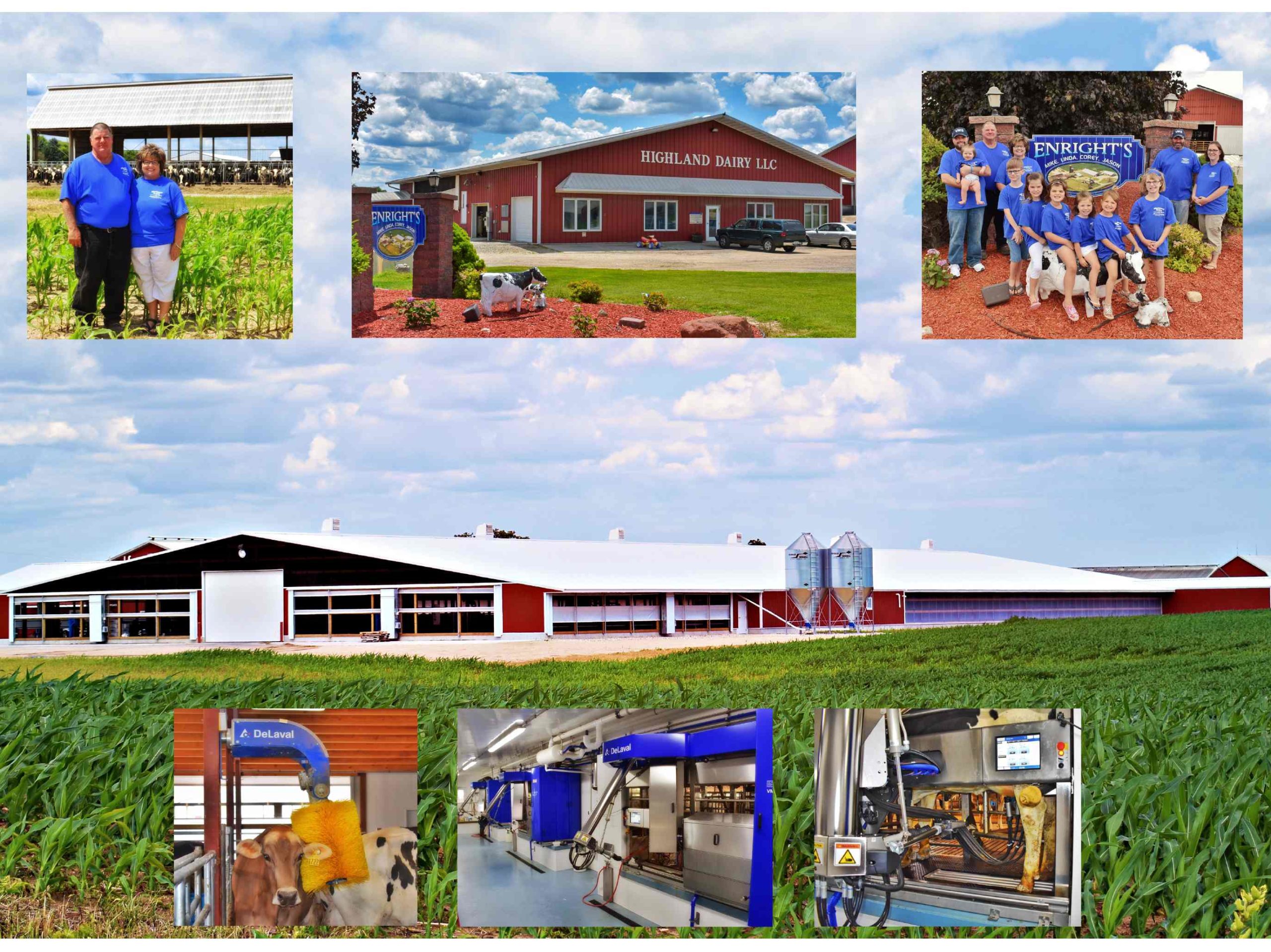 Agricultural Construction: Robot Dairy: Highland Dairy LLC, Kewaskum, WI
