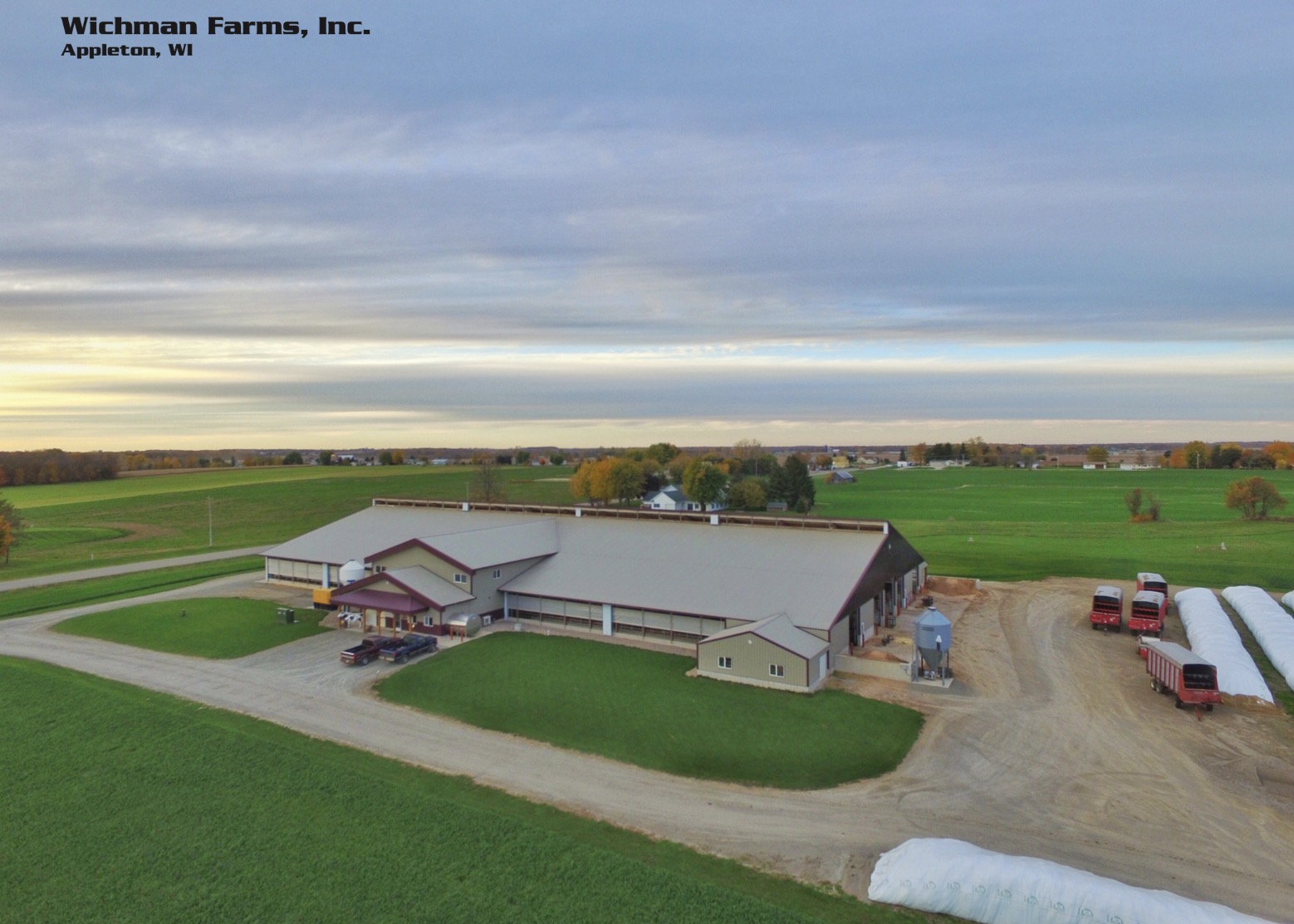 Agricultural Construction: Robot Dairy:  Wichman Farms, Inc., Appleton, WI