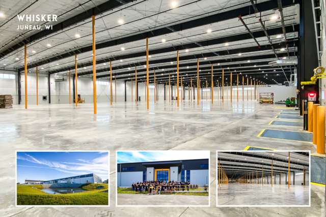 Commercial Construction: Manufacturing Facility: Whisker, Juneau, WI