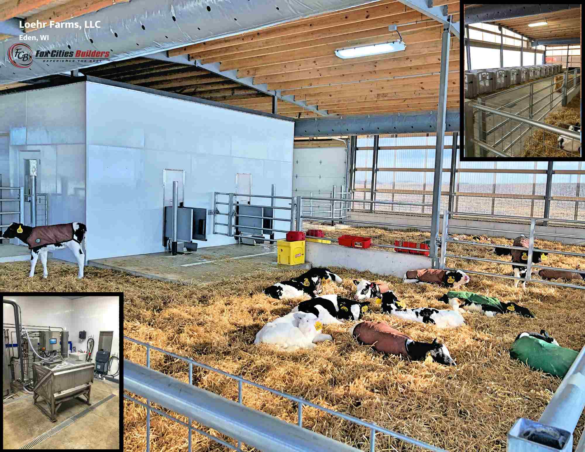 Loehr Farms - Robotic Calf Barn