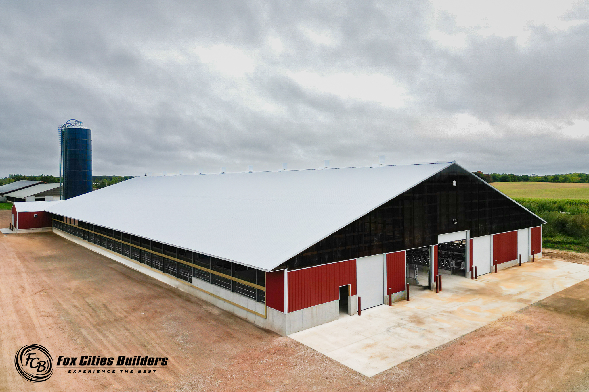 Freestall Barn Construction - Wendt Dairy Farm